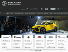 Tablet Screenshot of doerrgroup.com